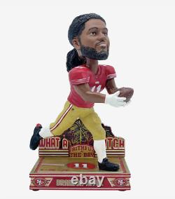 Brandon Aiyuk San Francisco 49ers NFL Championship Pivotal Catch Bobblehead