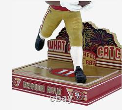 Brandon Aiyuk San Francisco 49ers NFL Championship Pivotal Catch Bobblehead