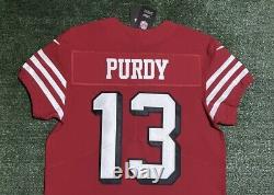 Brock Purdy San Francisco 49ers Color Rush Nike Vapor Elite Jersey Size (40) M