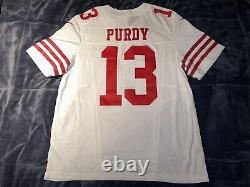 Brock Purdy San Francisco 49ers White Road Nike Limited FUSE Jersey XL