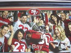 Bud Light San Francisco 49ers NFL Football Beer Mirror Budweiser Man Cave Bar