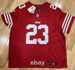 CHRISTIAN McCAFFREY SAN FRANCISCO 49ERS NIKE VAPOR LIMITED JERSEY 3XL NWT