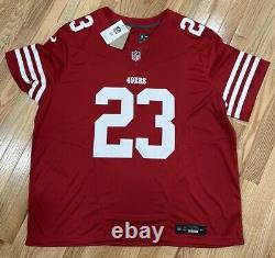 CHRISTIAN McCAFFREY SAN FRANCISCO 49ERS NIKE VAPOR LIMITED JERSEY 3XL NWT