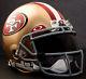 CUSTOM SAN FRANCISCO 49ers NFL Riddell ProLine AUTHENTIC Football Helmet