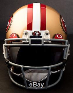 CUSTOM SAN FRANCISCO 49ers NFL Riddell ProLine AUTHENTIC Football Helmet