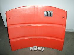 Candlestick Park Stadium seat back #80 Jerry Rice San Francisco 49ers NFL