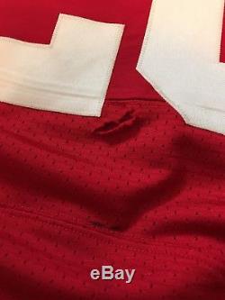 Carlos Hyde Game Used Worn San Francisco 49ers Football Jersey Ohio State