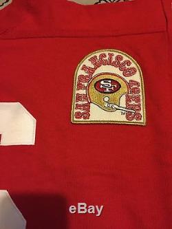 Champion Throwback Jersey Collection Vintage 49ers Joe Montana New With Tags
