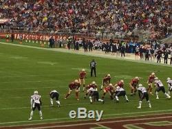 Chicago Bears Vs. San Francisco 49ers Lower Lvl End Zone 2 tickets