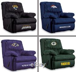 Choose Your NFL Team Soft Microfiber Home Team Recliner Arm Chair by Imperial