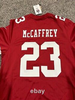 Christian McCaffrey San Francisco 49ers Nike Player Game Jersey S 2XL