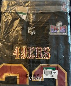 Christian McCaffrey San Francisco 49ers Nike Super Bowl LVIII Jersey XL NWT