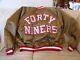 Classic 49ers satin Chalk Line jacket XXL Very nice condition. Playoff time