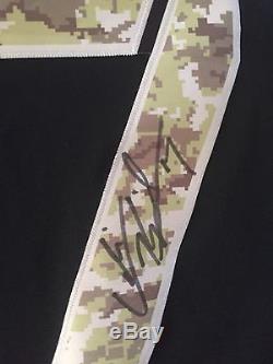 Colin Kaepernick NFL 49ers Salute To Service Military Jersey Signed XL New