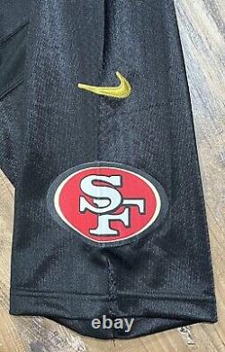 Colin Kaepernick San Francisco 49ers Nike Blk Gold Jersey Sz 52 NWT See Desc