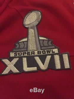 Colin Kaepernick San Francisco 49ers Nike On Field Super Bowl XLVII Jersey L