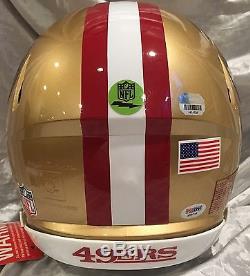 Colin Kaepernick San Francisco 49ers Riddell Speed Game Style Authentic Helmet