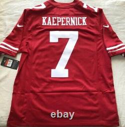 Colin Kaepernick San Francisco 49ers authentic Nike stitched red jersey NEW NWT