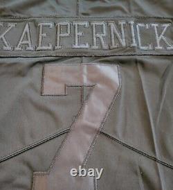 Colin Kaepernick True to 7 San Fran 49ers Stitched Black Monochromatic Jersey