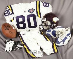 Cris Carter 1994 NFL 75th Anniversary Minnesota Vikings Authentic Wilson Jersey