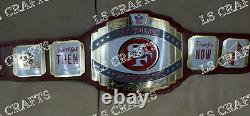 Custom SF 49ERS Championship Belt Adult Size 2mm Brass