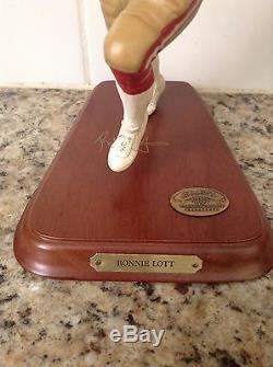 Danbury Mint San Francisco 49ers Ronnie Lott // Very Nice Condition