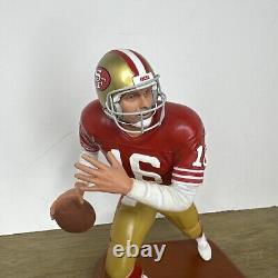 Danbury Mint Joe Montana Figurine San Francisco 49ers NFL HOF