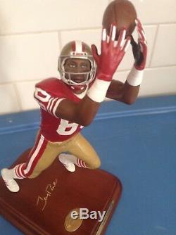 Danbury Mint San Francisco 49ers Jerry Rice /// Great Condition