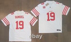 DeeBo Samuel #19 San Francisco 49ers Stitched White F. U. S. E. Jersey withC Patch