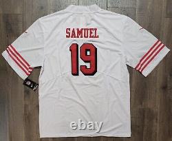Deebo Samuel #19 San Francisco 49ers Stitched White Vapor Untouchable Jersey