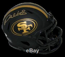 Deebo Samuel Autographed San Francisco 49ers Eclipse Speed Mini Helmet Beckett