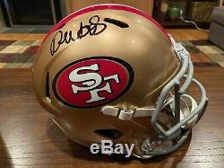 Deebo Samuel Autographed San Francisco 49ers Full Size Helmet Witness Beckett