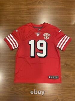 Deebo Samuel San Francisco 49ers Nike Vapor Limited 75th Anniversary Jersey L