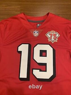 Deebo Samuel San Francisco 49ers Nike Vapor Limited 75th Anniversary Jersey L