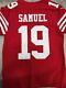 Deebo Samuel San Francisco 49ers Vapor F. U. S. E Limited Scarlet Nike Jersey Large