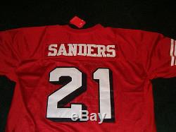 Deion Sanders San Francisco 49ers AUTHENTIC Mitchell & Ness jersey Size 56 / 3XL