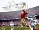 Dwight Clark SF 49ers Signed 16x20 Photo with Drawn Play Insc