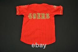 ERROR A VTG San Francisco 49ers Shirt Baseball Jersey Starter Medium M 5222S