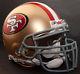FRANK GORE Edition SAN FRANCISCO 49ers Riddell AUTHENTIC Football Helmet NFL