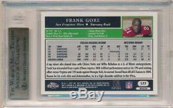Frank Gore 2005 Topps Chrome #177 Rc Rookie Refractor 49ers Sp Bgs 9.5 Gem Mint