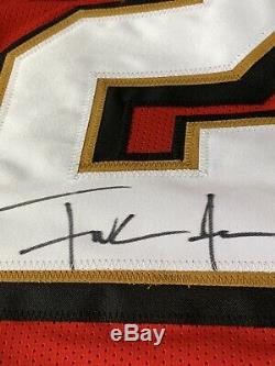 Frank Gore Autographed/Signed Jersey Beckett COA San Francisco 49ers