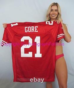 Frank Gore San Francisco 49ers authentic Reebok stitched 2009 2010 2011 jersey