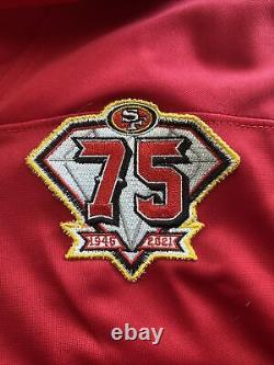 Fred Warner 49ers Nike Limited Jersey Size XL 75th Anniversary Throwback