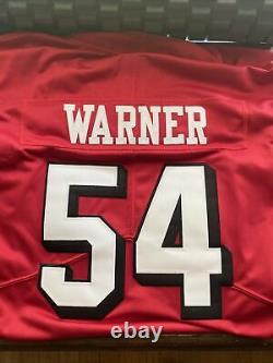 Fred Warner 49ers Nike Limited Jersey Size XL 75th Anniversary Throwback