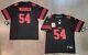 Fred Warner #54 San Francisco 49ers Stitched Black F. U. S. E. Jersey withCPT C Patch