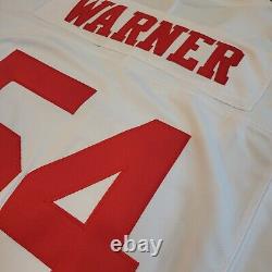 Fred Warner #54 San Francisco 49ers Stitched White F. U. S. E. Jersey withCPT C Patch