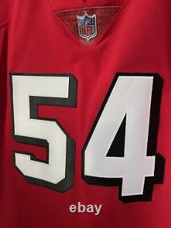 Fred Warner Authentic San Francisco 49ers Nike Elite Scarlet Alt Jersey Sz 48