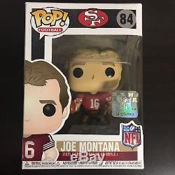 Funko Pop! NFL Legends Joe Montana In Hand VHTF San Francisco SF 49ers Hard Find