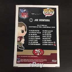 Funko Pop! NFL Legends Joe Montana In Hand VHTF San Francisco SF 49ers Hard Find