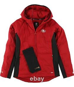 G-III Sports Womens San Francisco 49ers Jacket, Red, Small